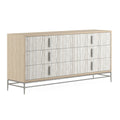 Jonathan Charles Clapotis Danish Cord Double Dresser (500390-BLO-DPC)
