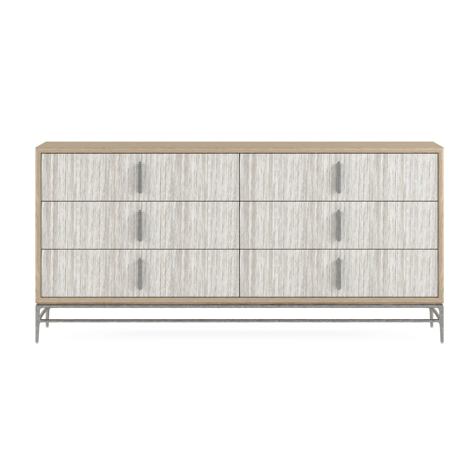 Jonathan Charles Clapotis Danish Cord Double Dresser (500390-BLO-DPC)