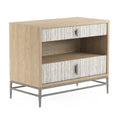 Jonathan Charles Clapotis Danish Cord Nightstand (500424)