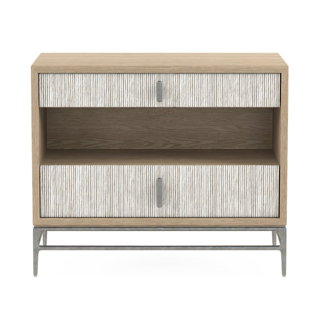 Jonathan Charles Clapotis Danish Cord Nightstand (500424)