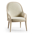 Jonathan Charles Basin Dining Arm Chair (500455-AC-BLO-F058) - Set of 2