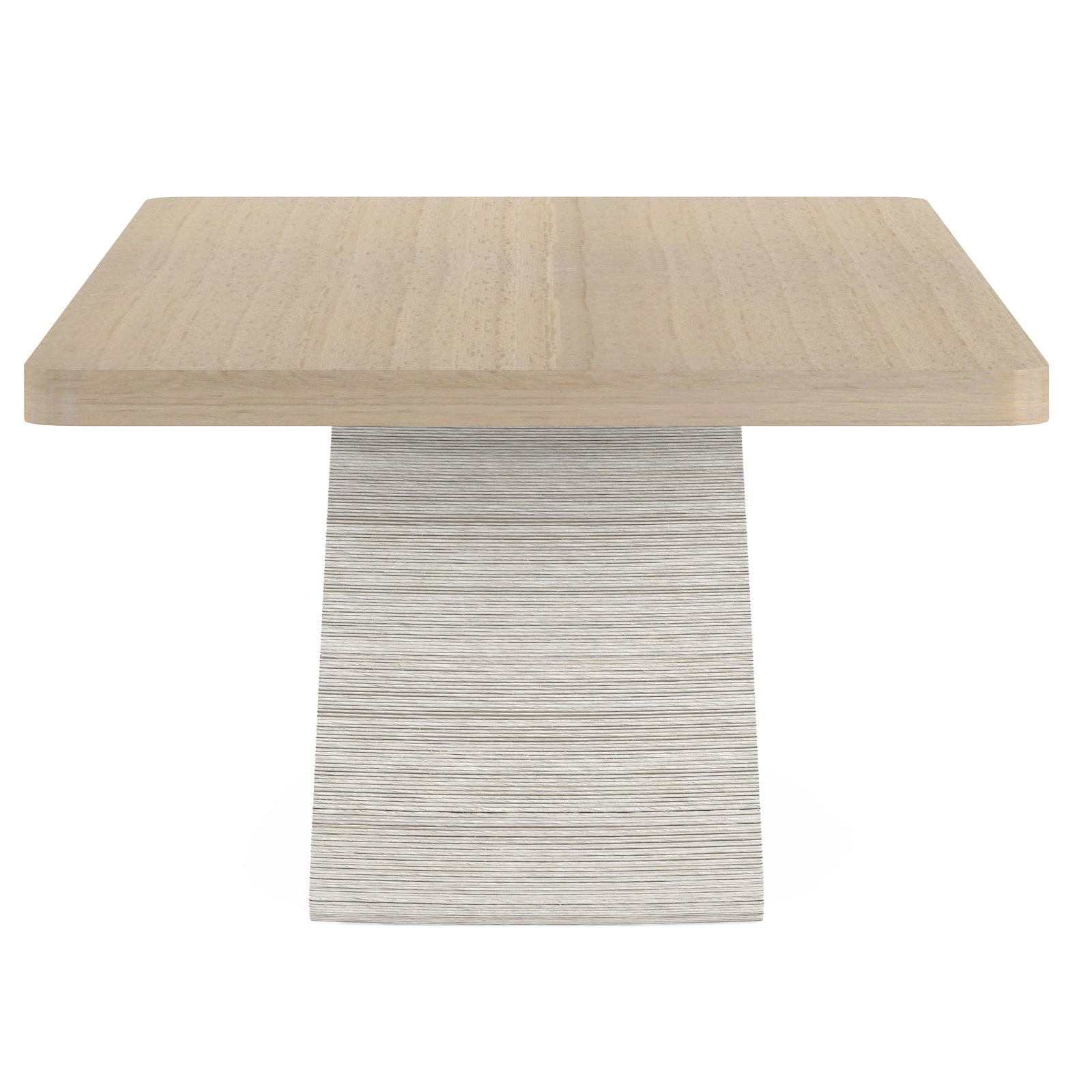 Jonathan Charles Swell Danish Cord Dining Table (500417-116L-BLO-DPC)