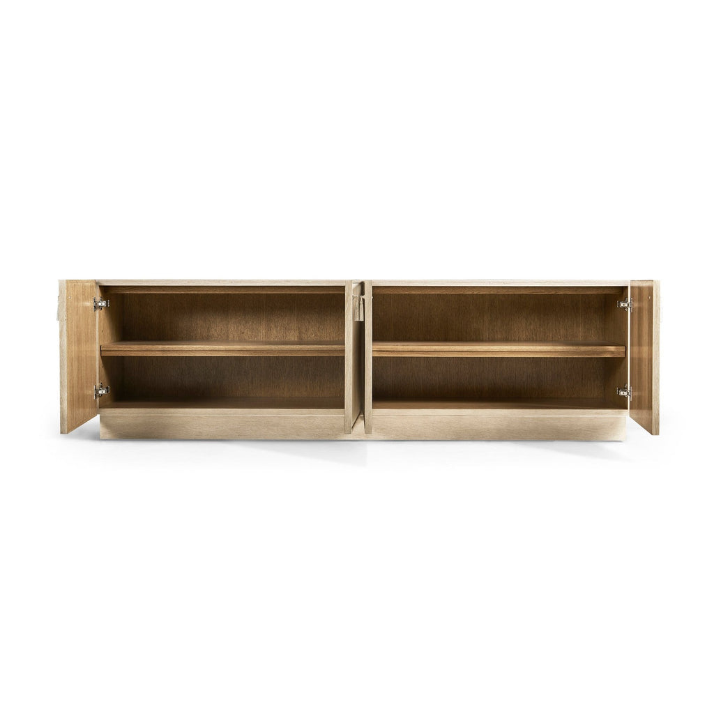 Jonathan Charles Hydra Parchment Entertainment Console