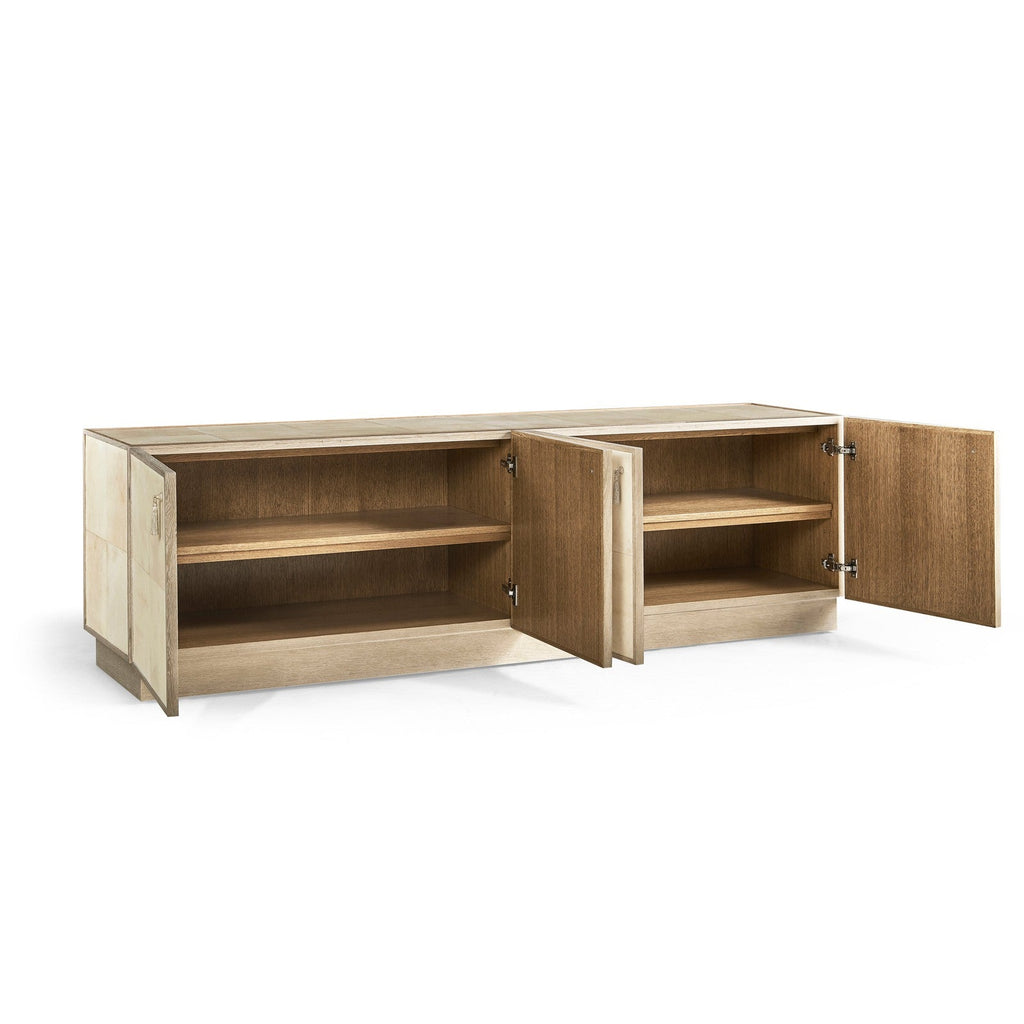 Jonathan Charles Hydra Parchment Entertainment Console
