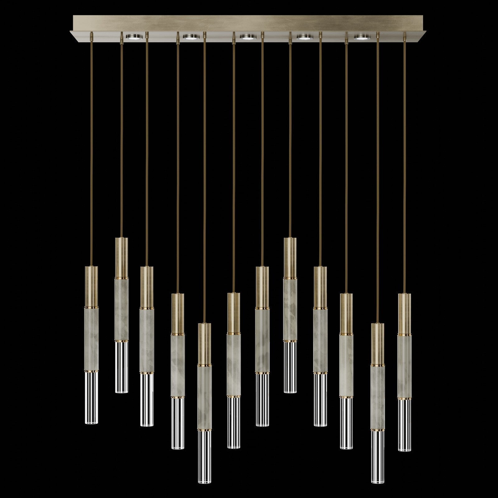Fine Art Antonia 61"W Rectangular Pendant