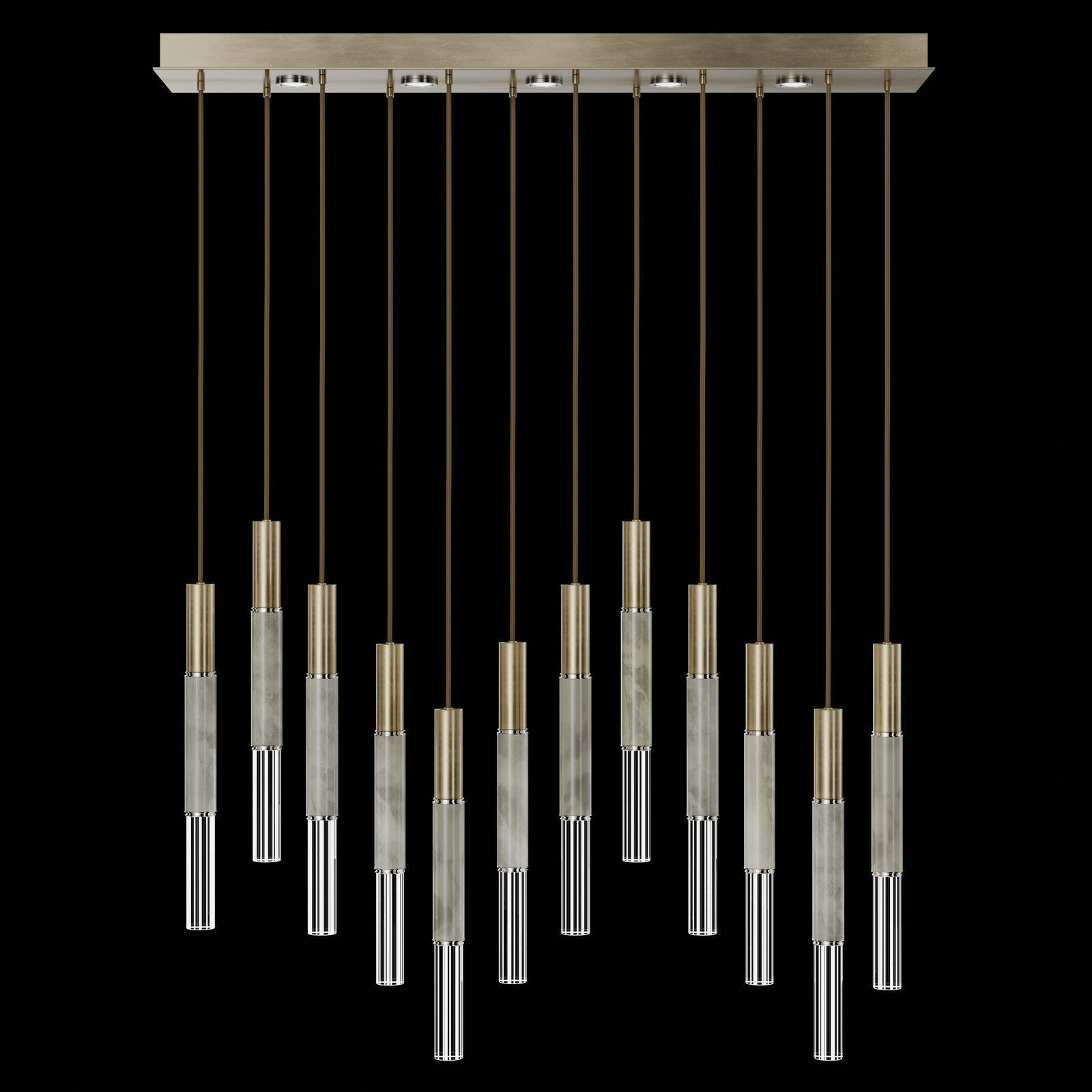 Fine Art Antonia 61"W Rectangular Pendant