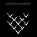 Fine Art Blade 48"W Rectangular Pendant