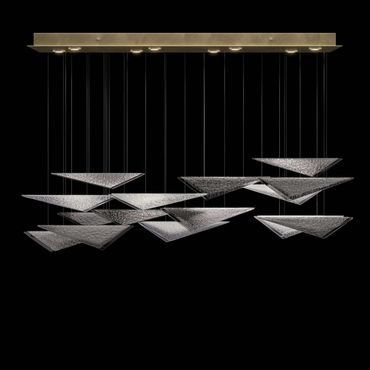 Fine Art Volo 4000 Lumens 58"W Rectangular Pendant