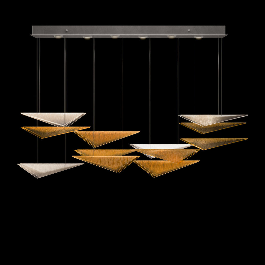 Fine Art Volo 3000 Lumens 58"W Rectangular Pendant