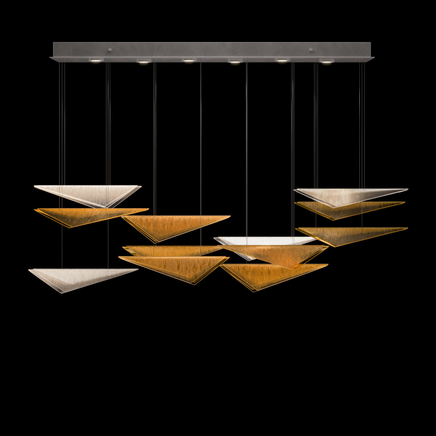 Fine Art Volo 3000 Lumens 58"W Rectangular Pendant