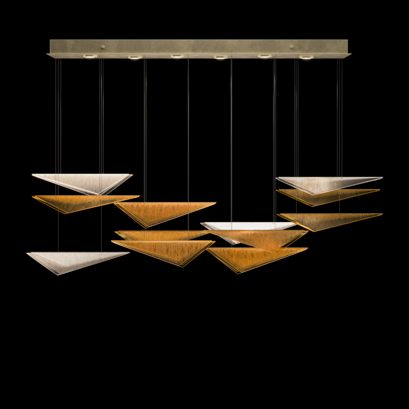 Fine Art Volo 3000 Lumens 58"W Rectangular Pendant