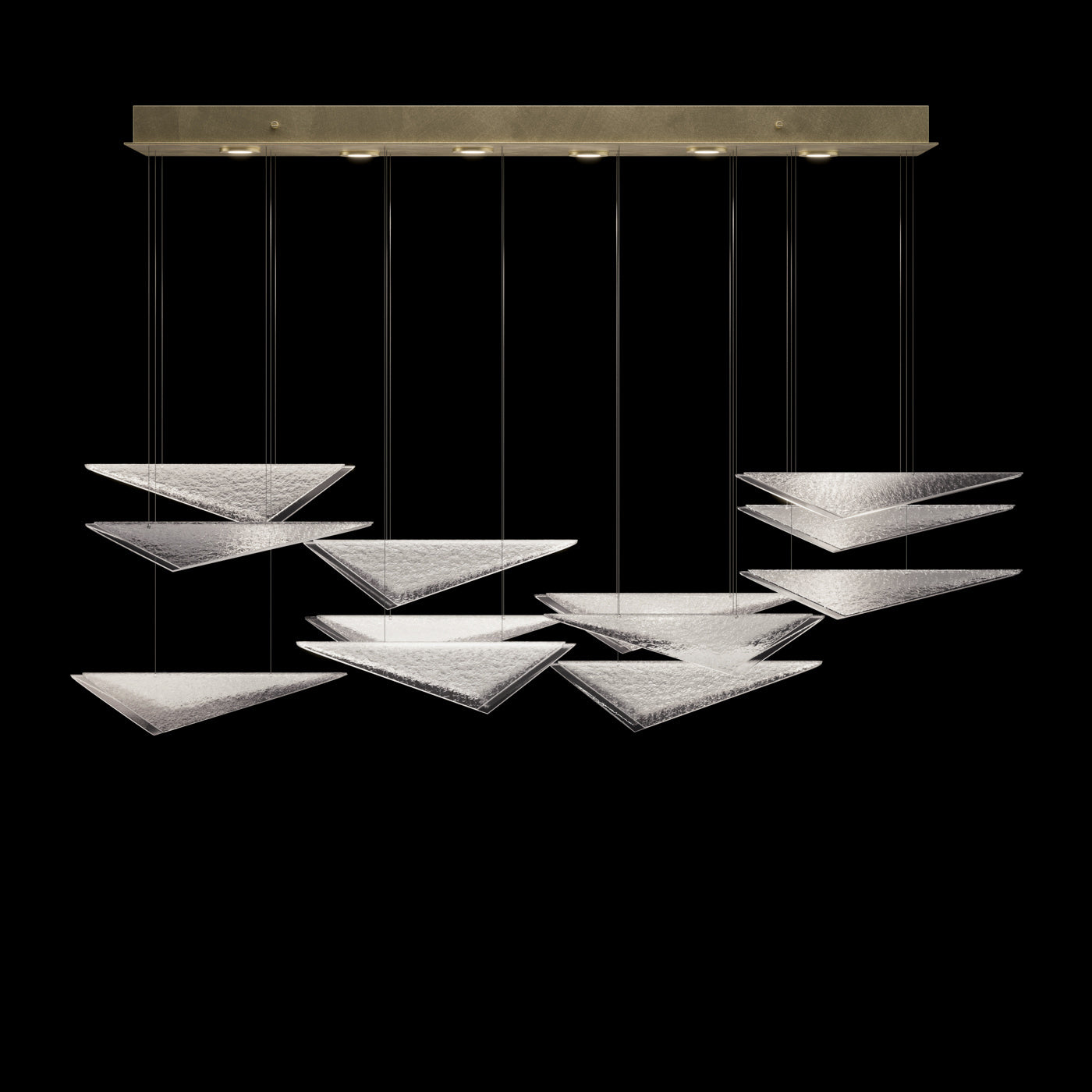 Fine Art Volo 3000 Lumens 58"W Rectangular Pendant