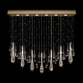 Fine Art Rain 51"W Rectangular Pendant