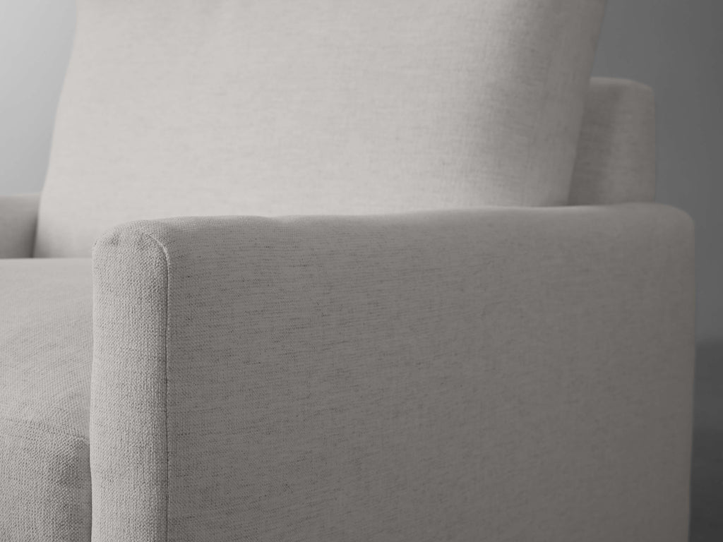 Kipton Swivel Chair in Nomad Snow