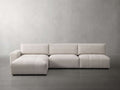 Keegan Four Piece Sectional with Ottoman