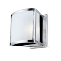 Meyda Tiffany 12" Wide Single Light Wall Sconce with Frosted Glass Shade