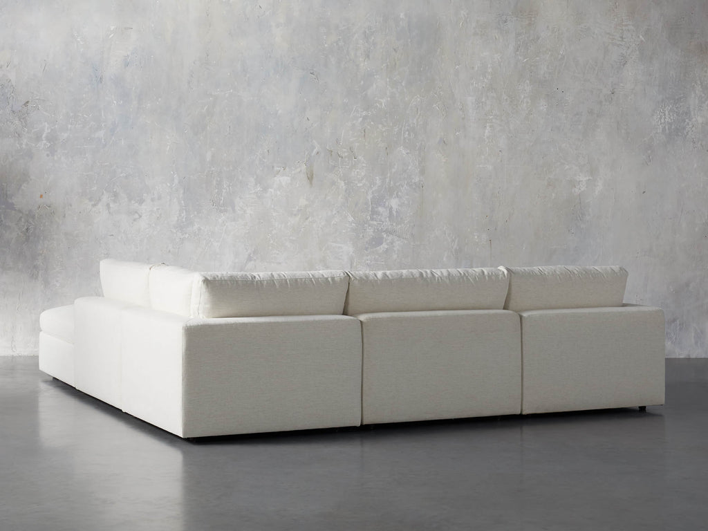 Beale Five-Piece Sectional with Ottoman