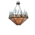 Meyda Tiffany 9 Light 60" Wide Pendant with Handmade Shade