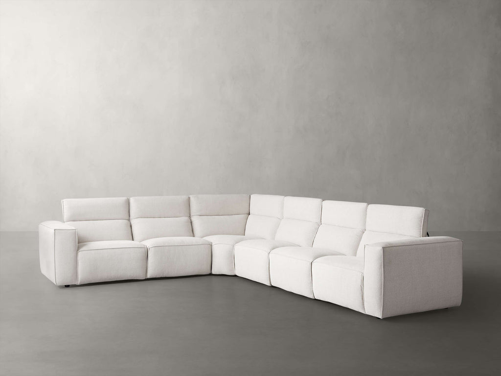 Coburn Six-Piece Motion Sectional