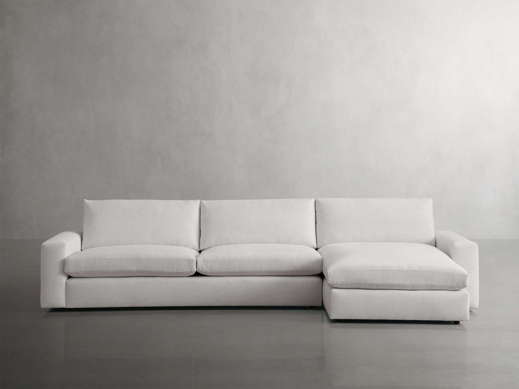 Kipton Wide Arm Two-Piece Chaise Sectional