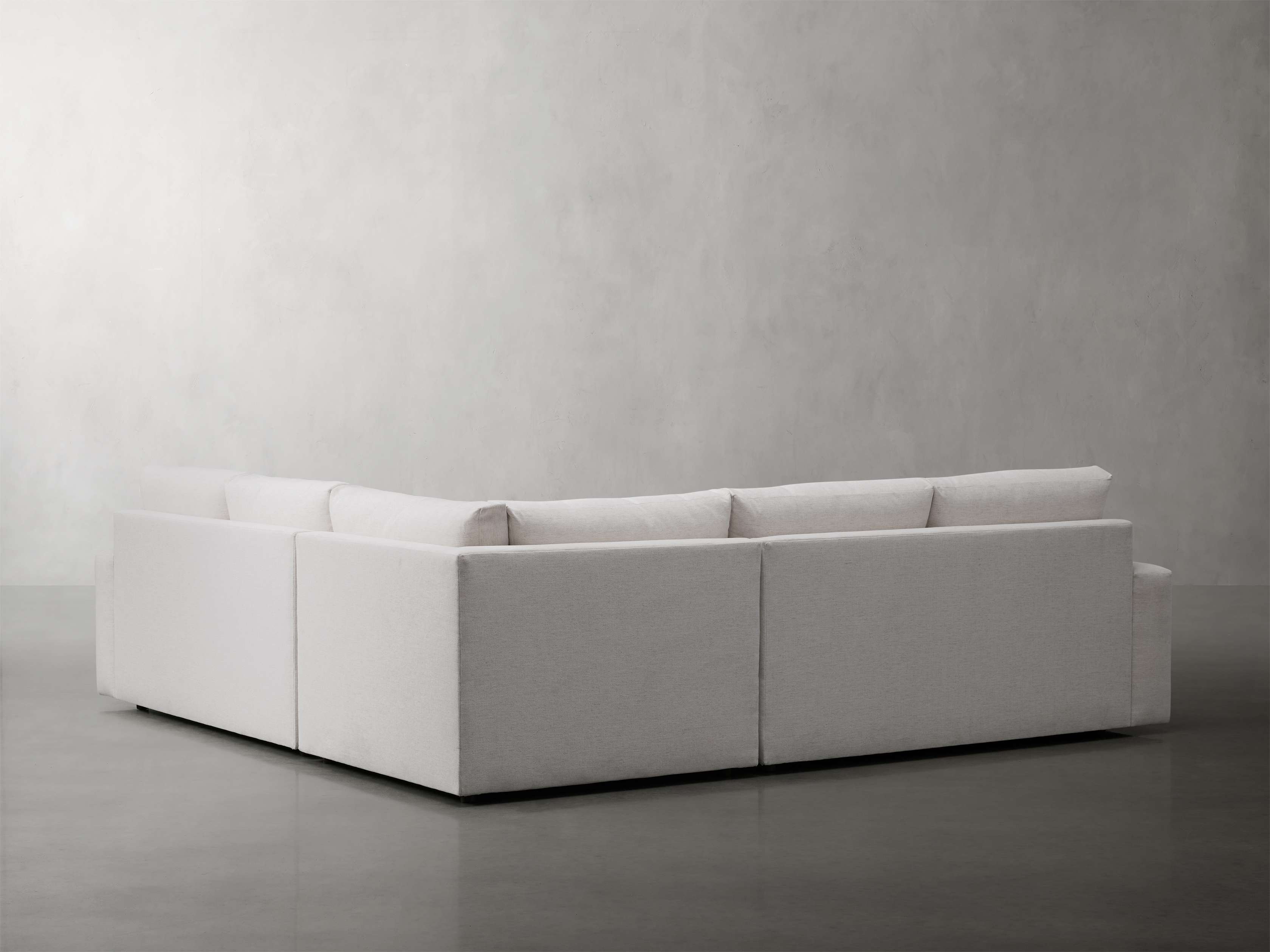 Kipton Wide Arm Three-Piece Corner Sectional