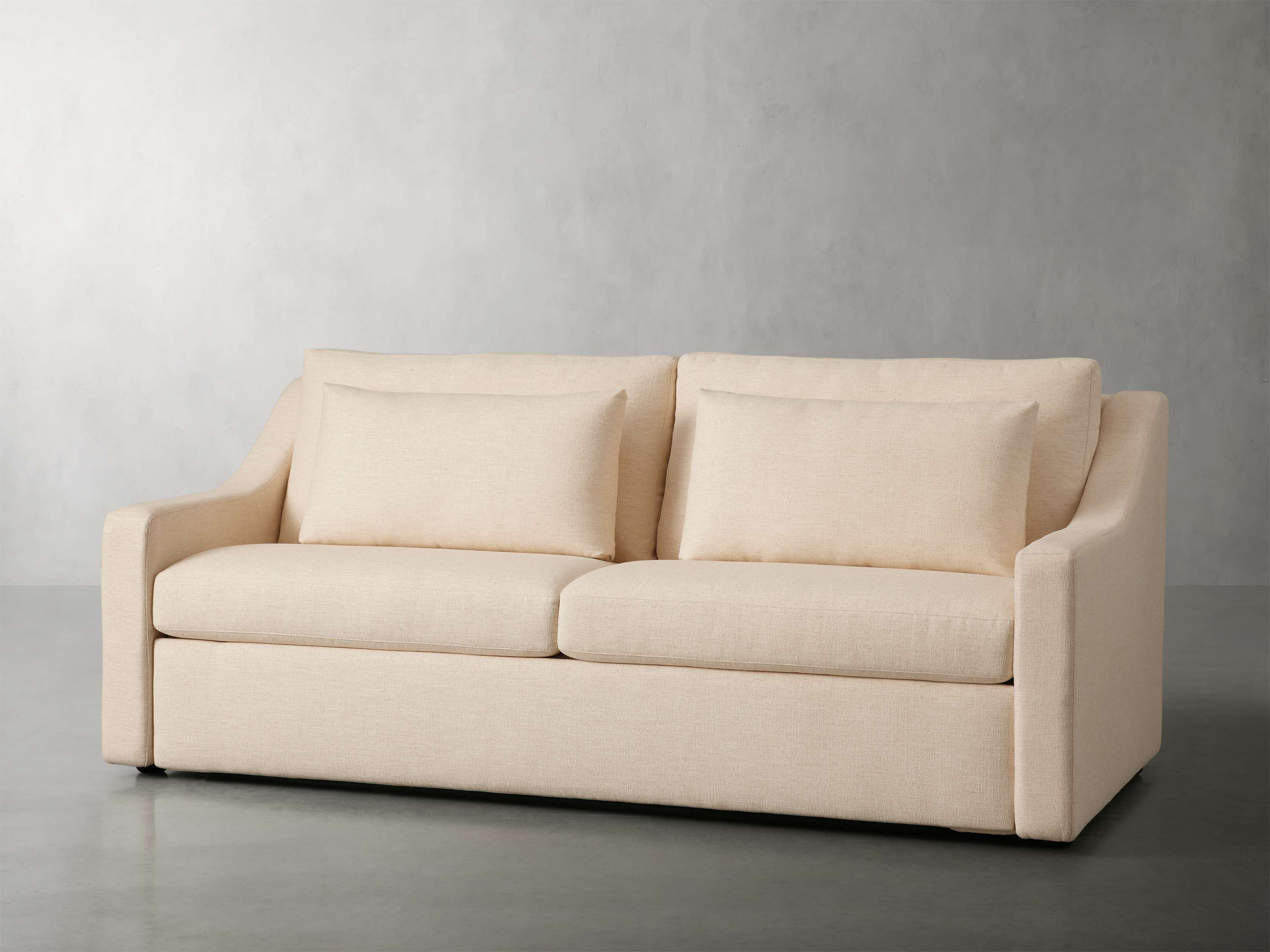 Ashby Luxury King Sleeper Sofa in Wiley Parchment