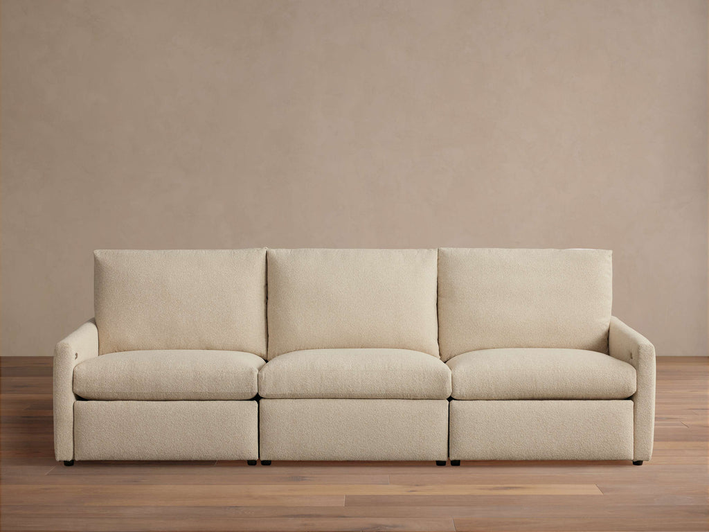 Kipton Slim Arm Three-Piece Motion Modular Sofa