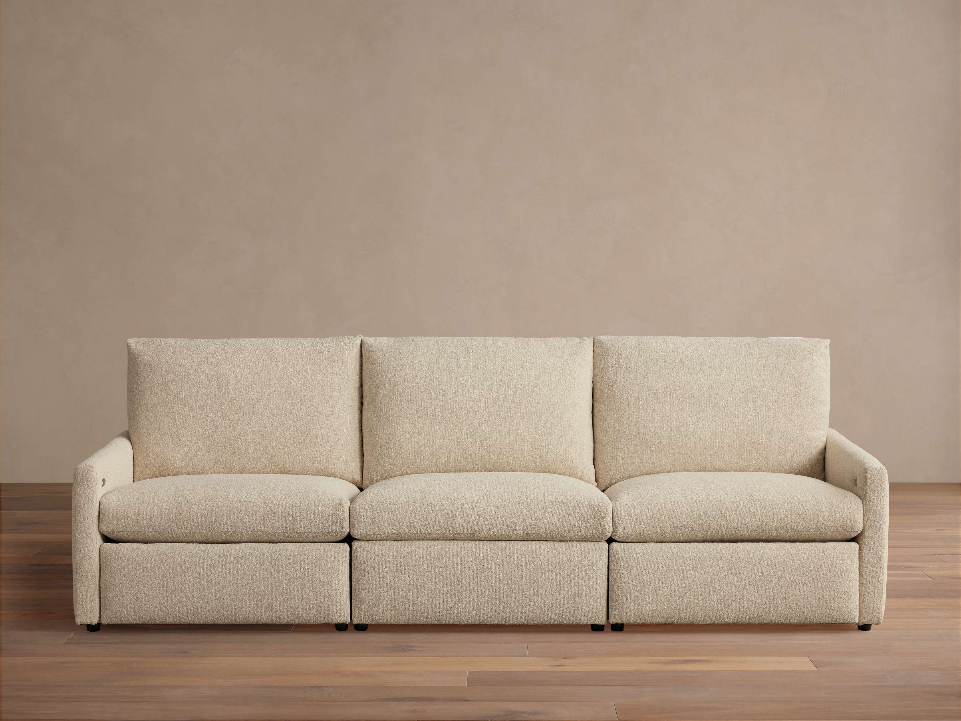 Kipton Slim Arm Three-Piece Motion Modular Sofa