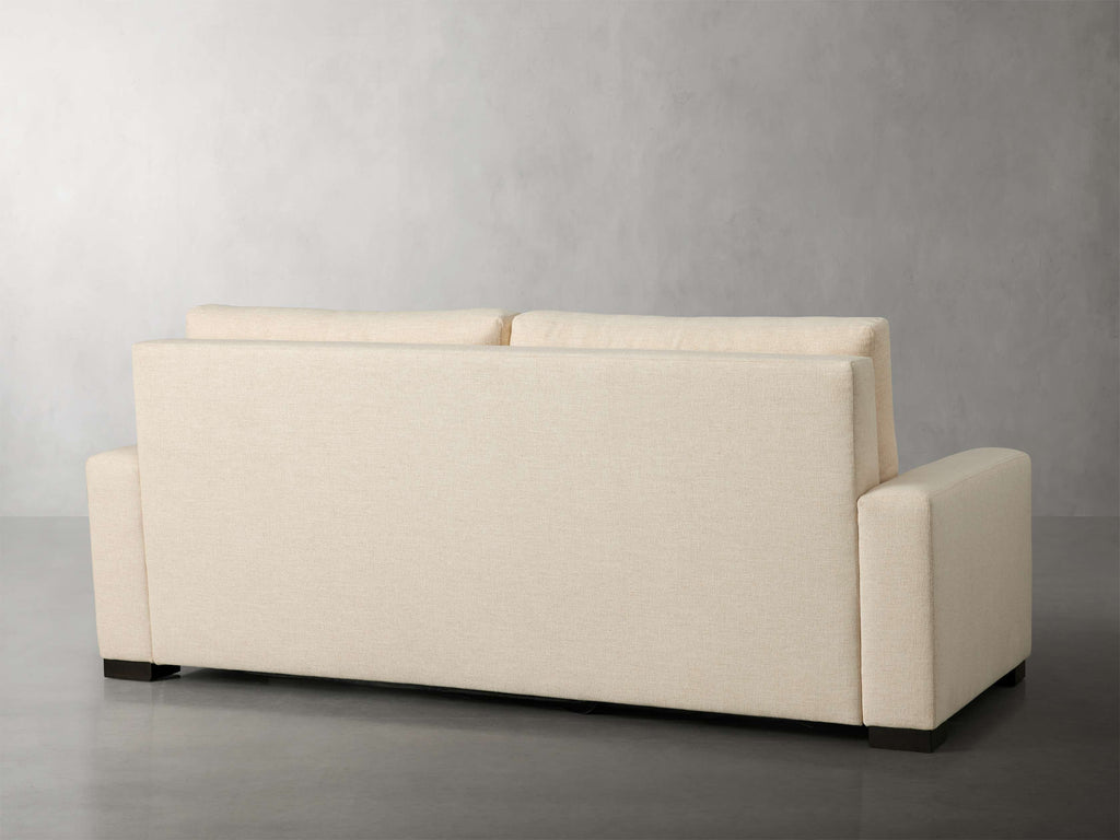 Remington Luxury King Sleeper Sofa in Wiley Parchment