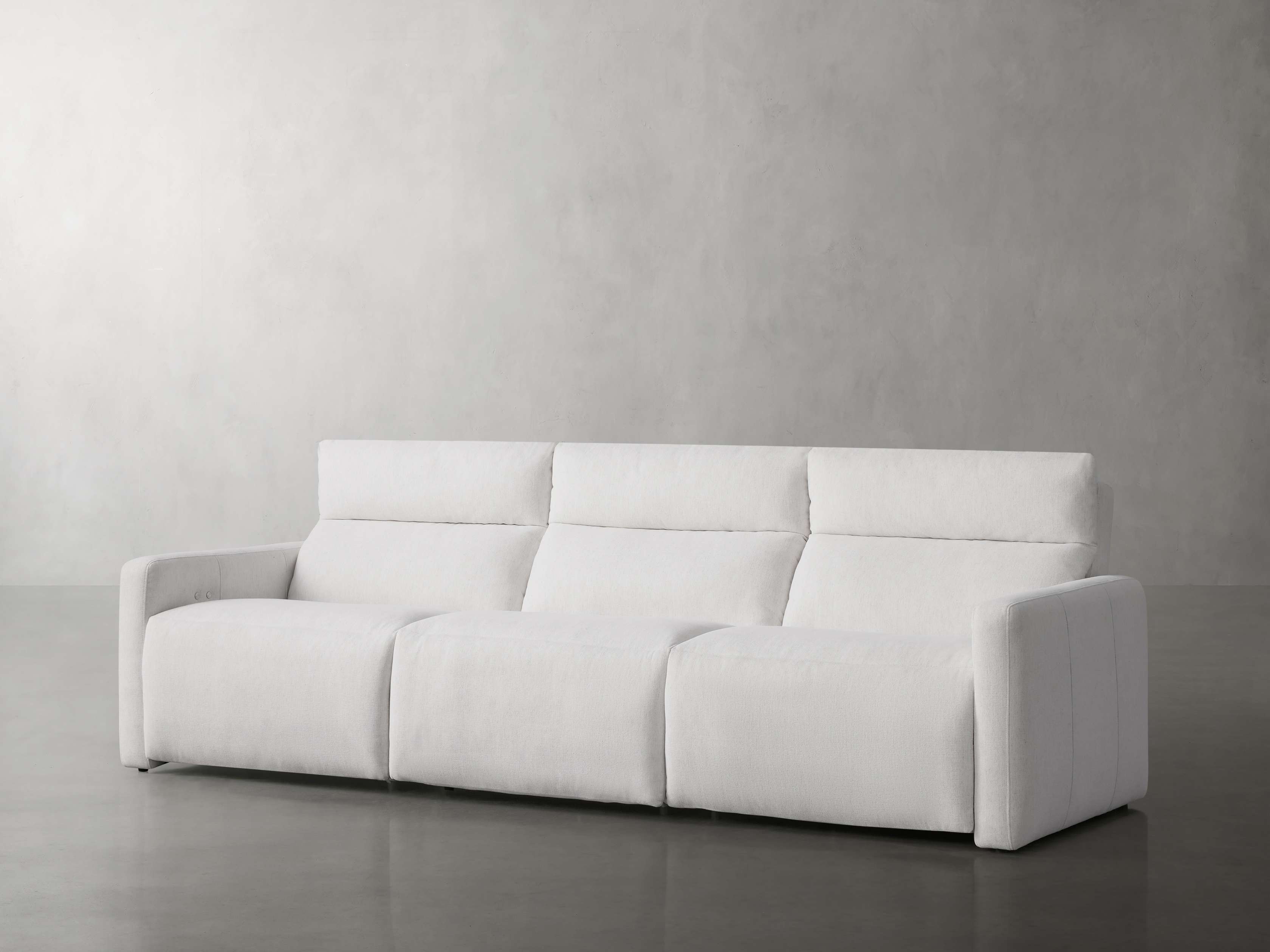 Rowland Tailored Three-Piece Motion Modular Sofa