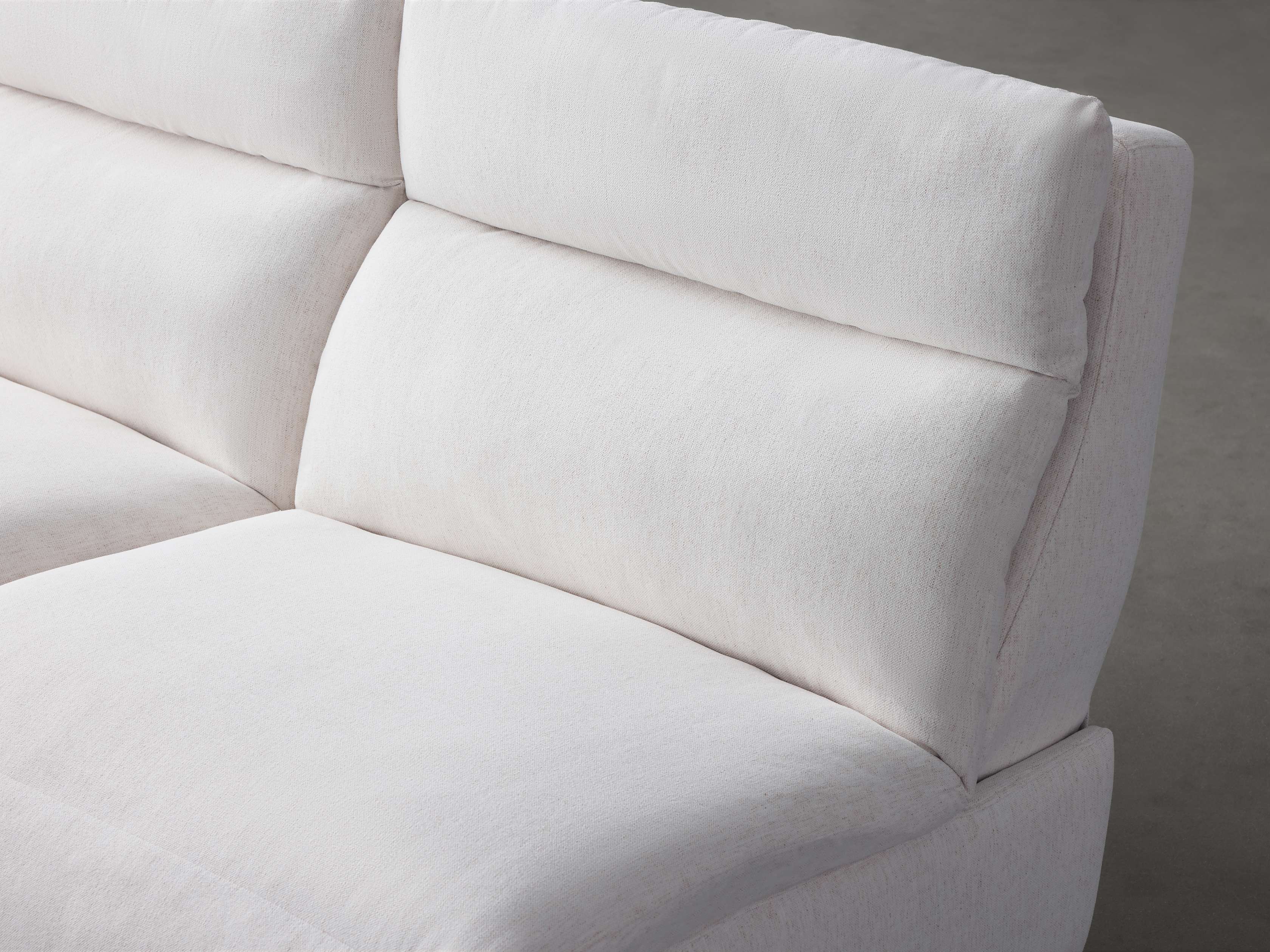 Rowland Tailored Four-Piece Armless Motion Modular Sofa