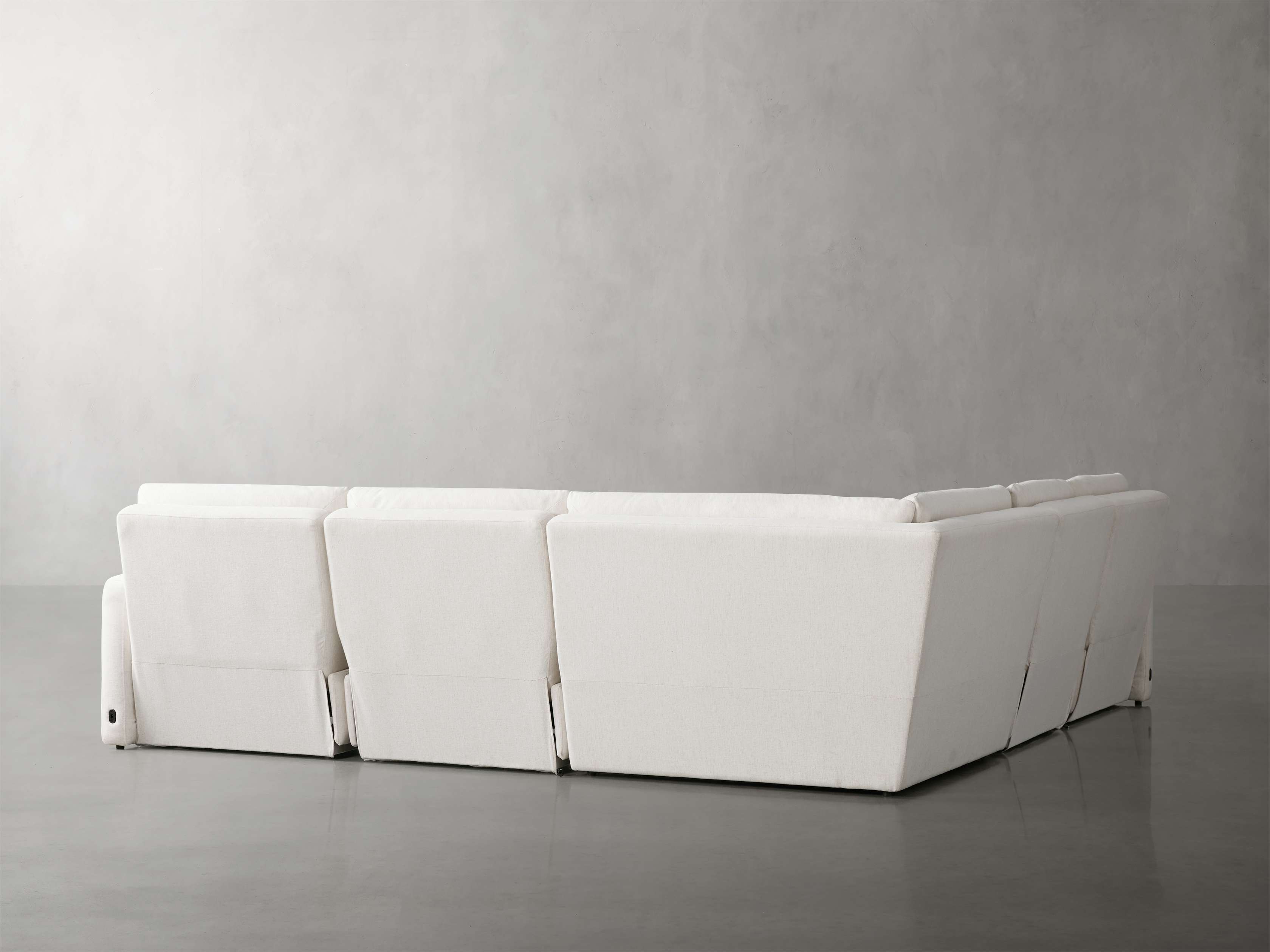 Rowland Tailored Five-Piece Motion Corner Sectional