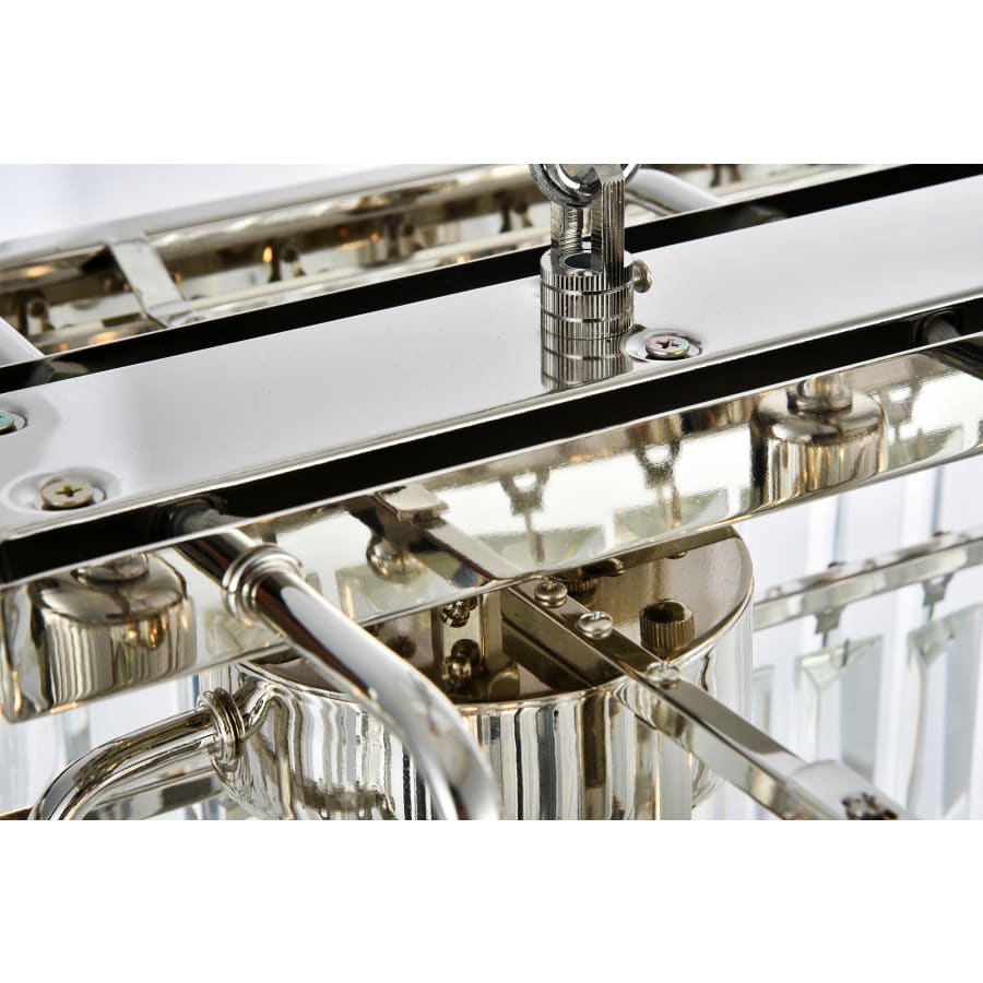 Elegant Lighting Sydney 12 Light 40" Wide Crystal Waterfall Chandelier