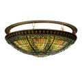 Meyda Tiffany 8 Light 43.5" Flushmount Ceiling Fixture