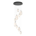Chrysalis 9-Light Mixed Crystal Pendant 9-Light White Crystal (WP) in Black