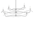 Willow 6-Light Small Chandelier 6-Light in Sterling