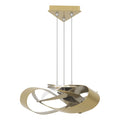 Flux LED Pendant LED in Modern Brass