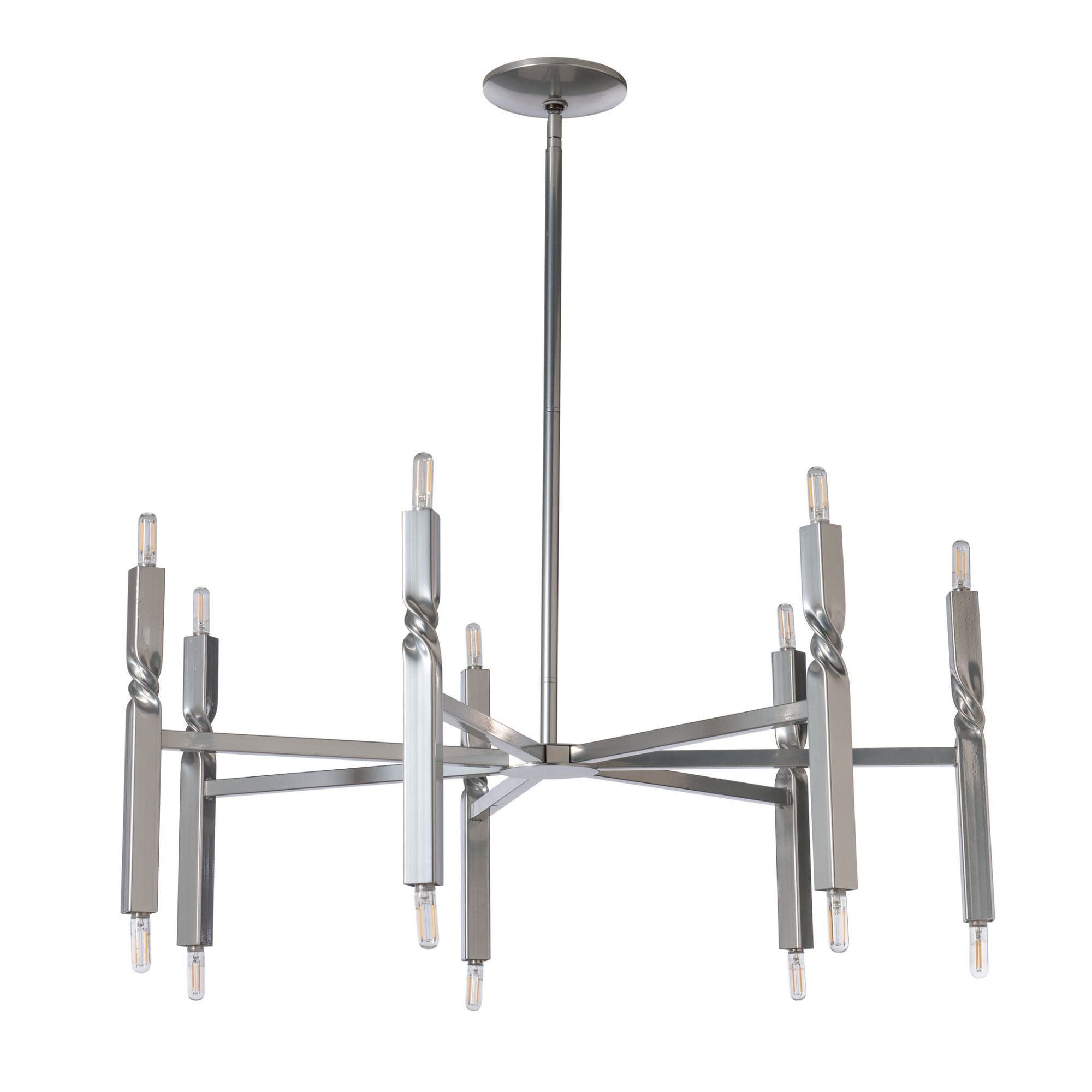 Helix 14-Light Pendant 14-Light in Sterling
