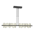 Hildene Large LED Pendant Sterling Accent LED in Black