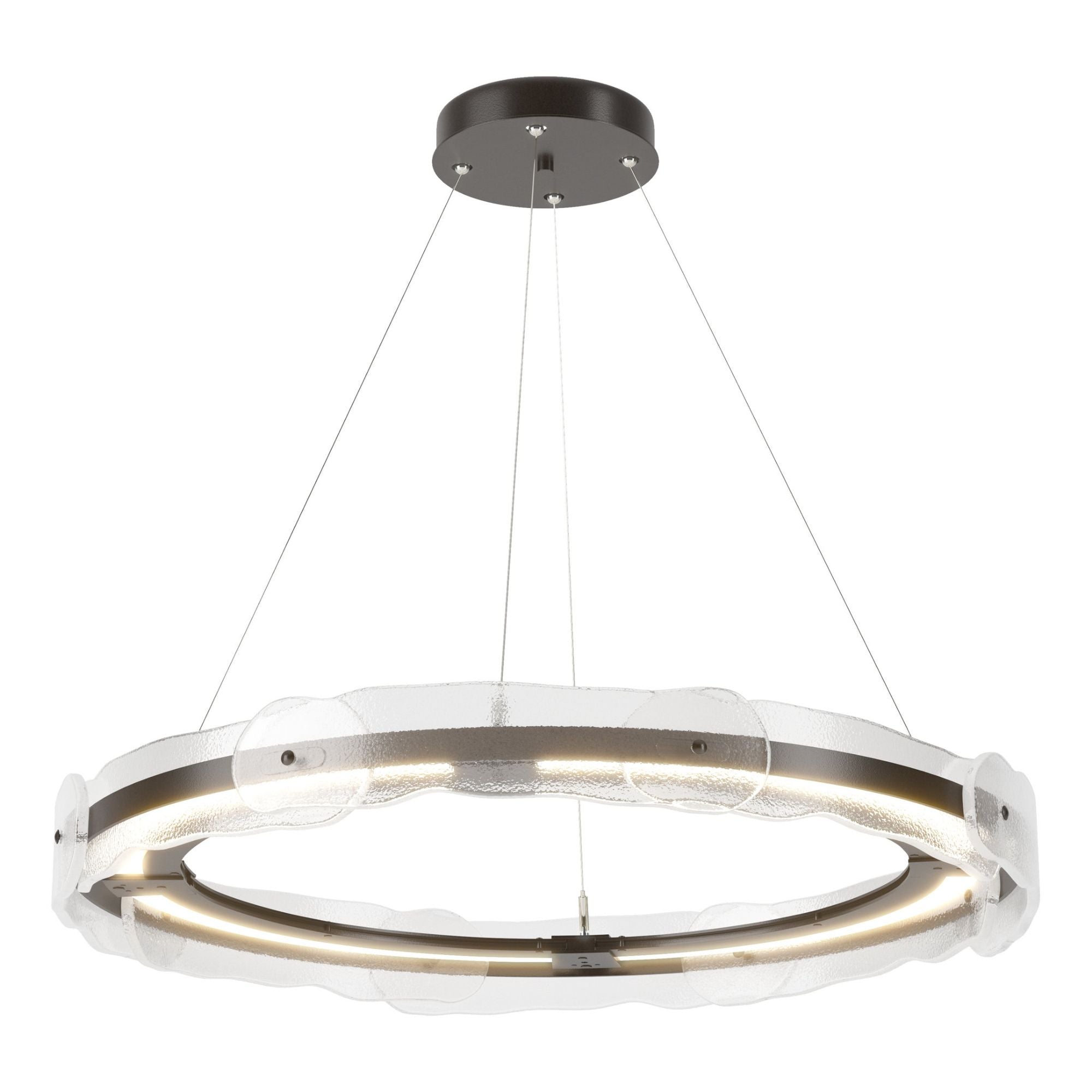 Solstice LED Pendant LED Clear Glass (ZM) in Oil Rubbed Bronze