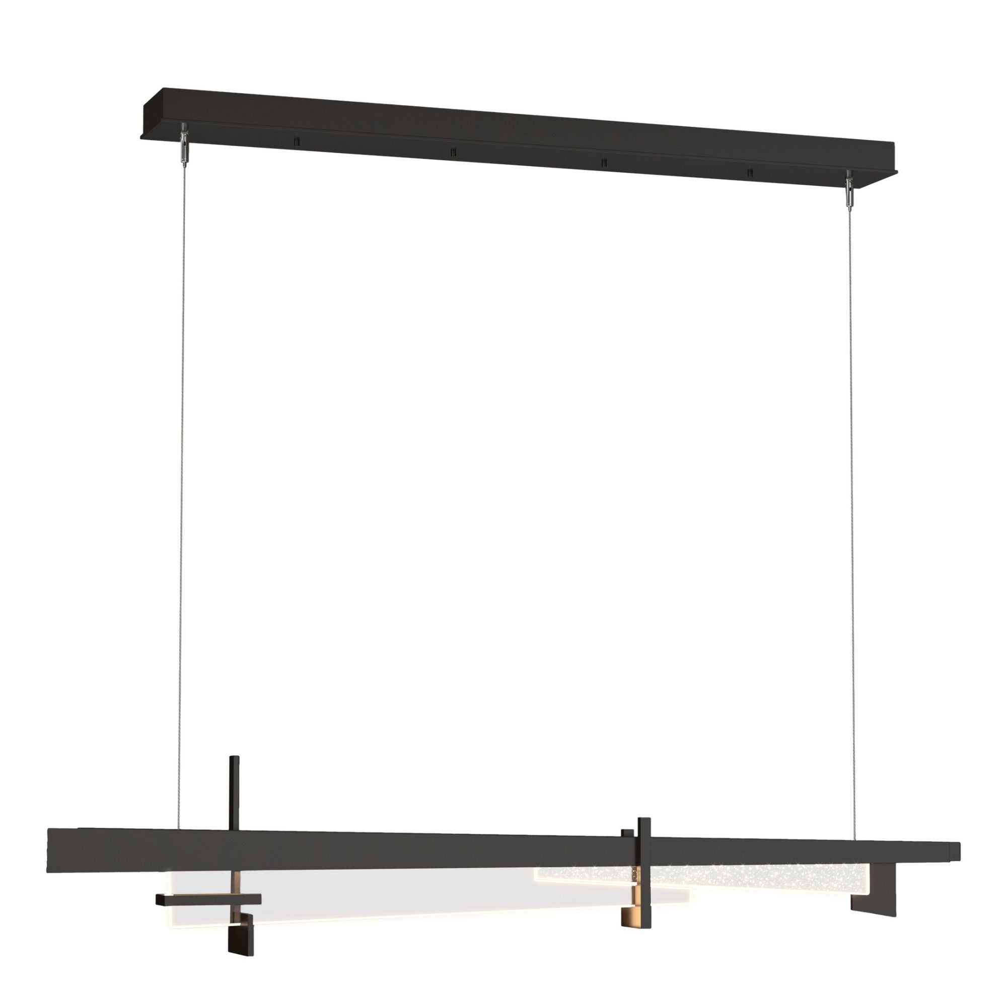 Tenon LED Pendant LED Clear Glass (ZM) in Oil Rubbed Bronze