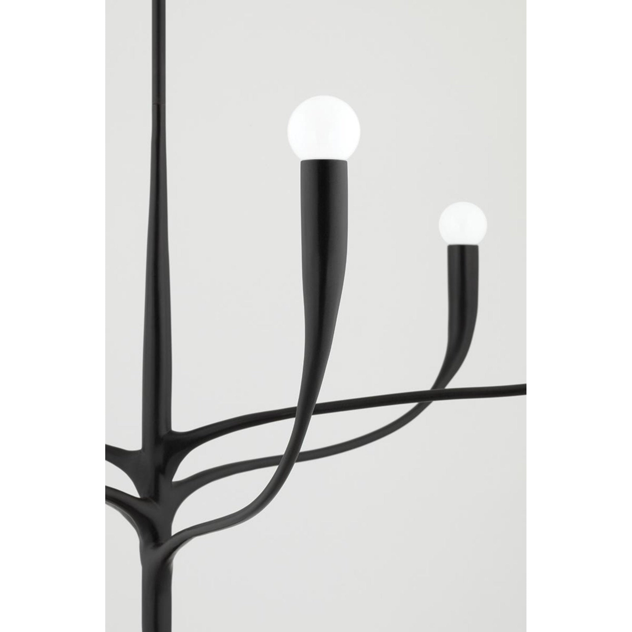 Labra 12-Light Chandelier in Aged Iron 52.25L x 52.25W x 26.5H