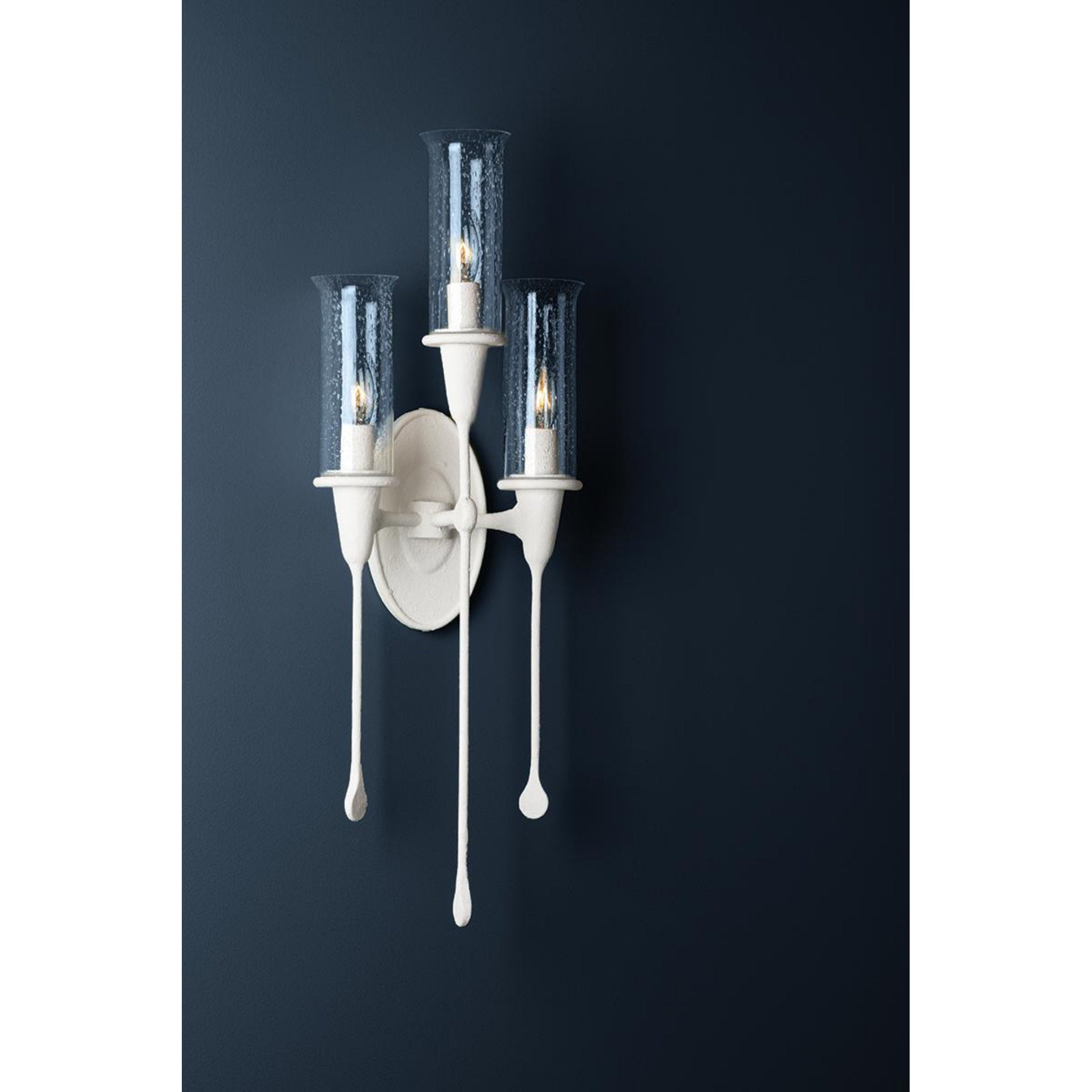 Chisel 8-Light Chandelier in Black Iron 31.75L x 31.75W x 20.25H