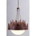 Meyda Tiffany 4 Light 36" Wide Pendant with Handmade Shade