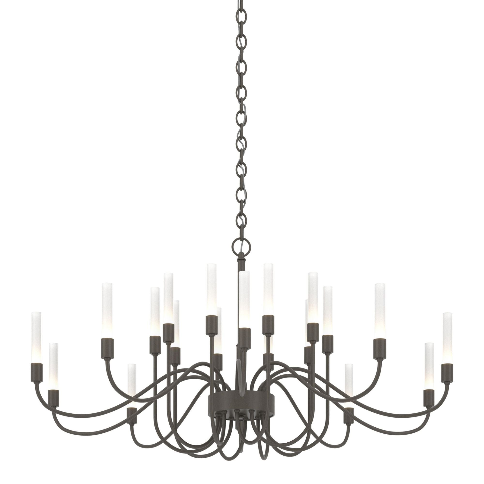 Lisse 20 Arm Chandelier 20-Light in Dark Smoke