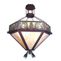 Meyda Tiffany 4 Light 32" Wide Pendant with Handmade Shade