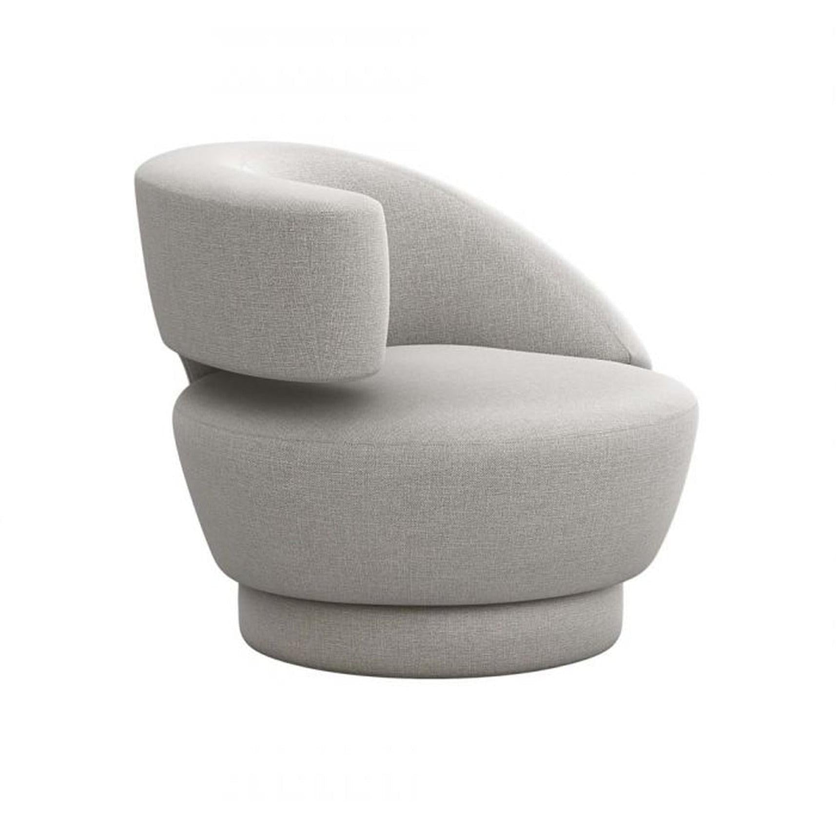 Interlude Arabella Swivel Chair