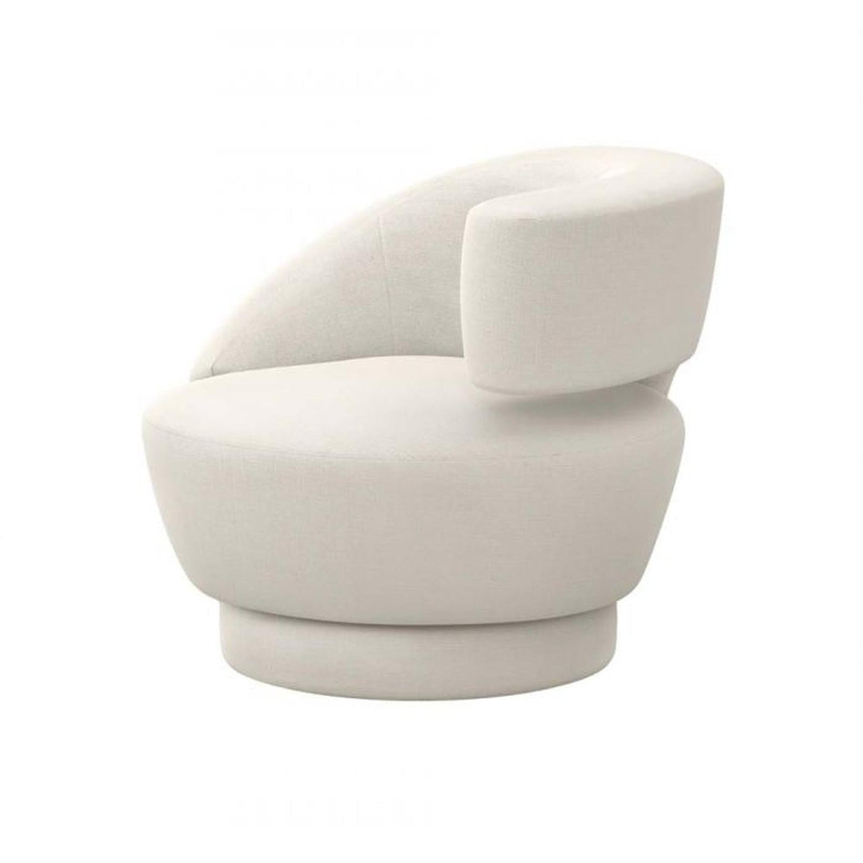 Interlude Arabella Swivel Chair