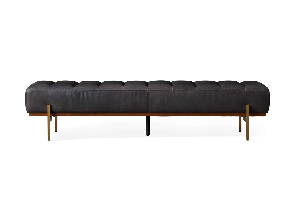 Lansing Leather Bench