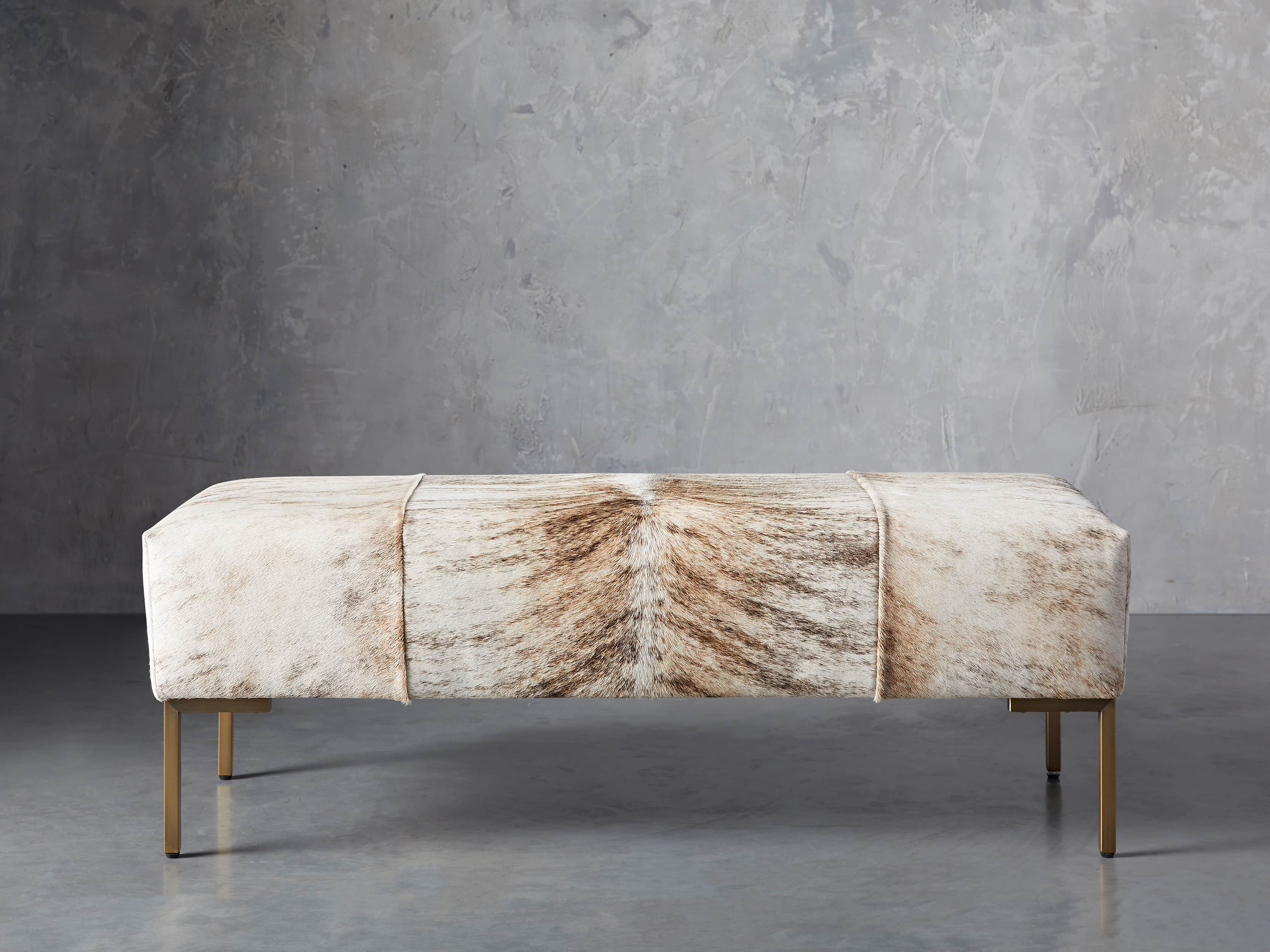 Tilton Hair on Hide Bench